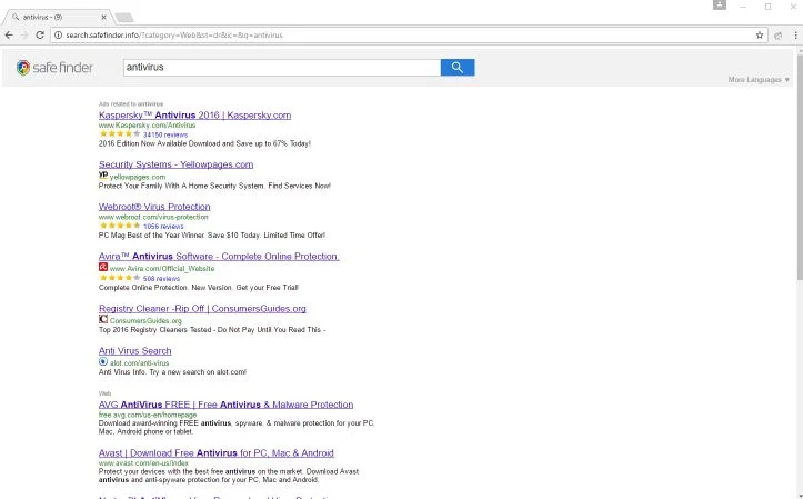 search.safefinder.info virus