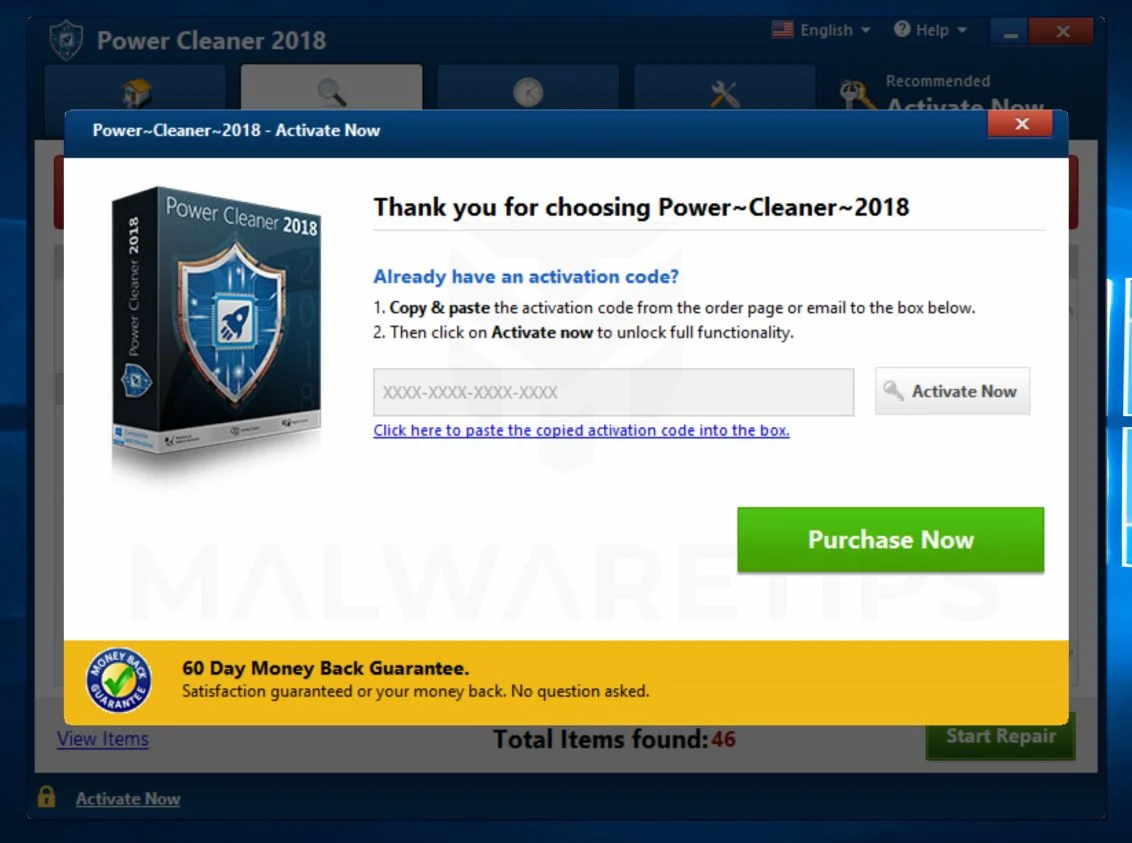 Power Cleaner 2018 Popups