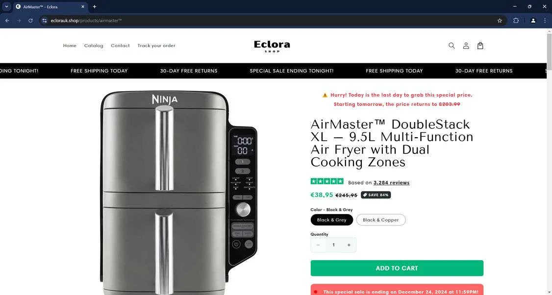 Eclorauk.shop Is 100% Scam - Don't Shop Here 1 Eclorauk.shop scam