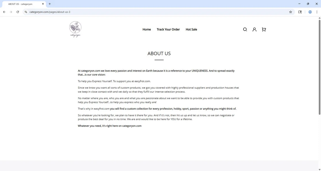 Categoryon.com Scam Store: What You Need To Know 1 Categoryon.com scam