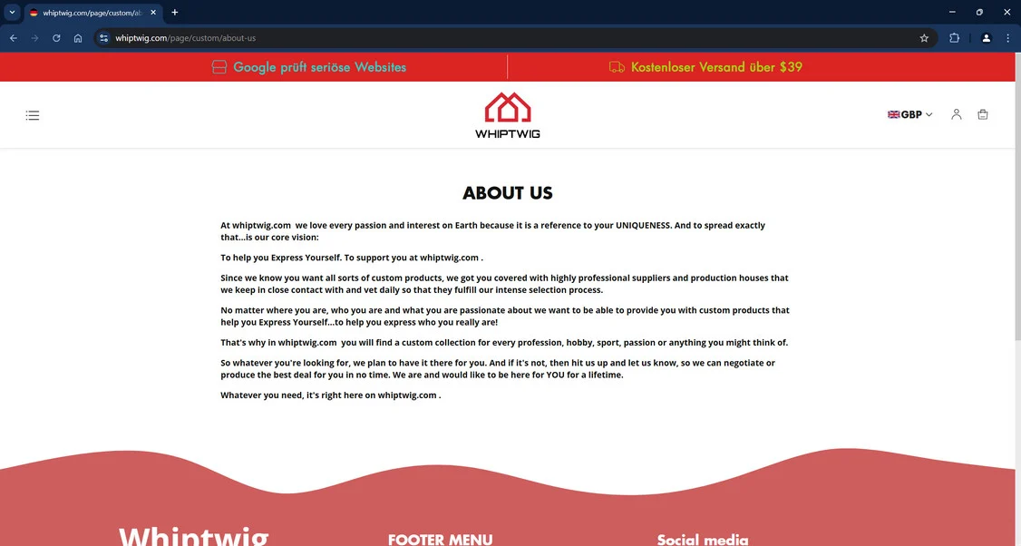 Whiptwig.com Review: Real Store or A Scam? Read This 1 Whiptwig.com scam