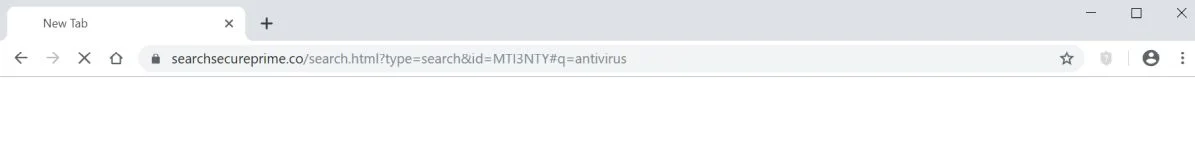 How to remove Searchsecureprime.co redirect (Virus Removal Guide) 1 Image: Chrome browser is redirected to the Searchsecureprime.co site