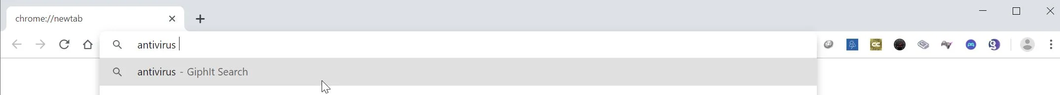 How to remove GiphIt Search (Virus Removal Guide) 1 Image: Google Chrome is redirected to GiphIt Search