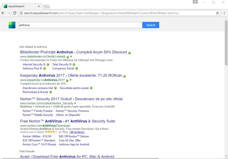 Search.easydialsearch.com virus