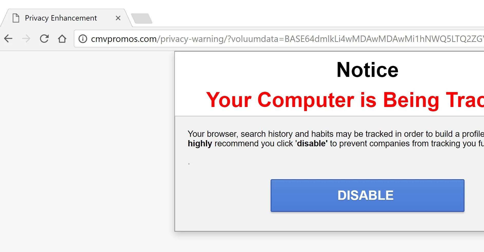 Cmvpromos.com Adware