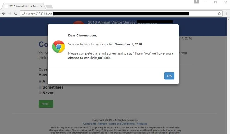 survey.8112179.com virus
