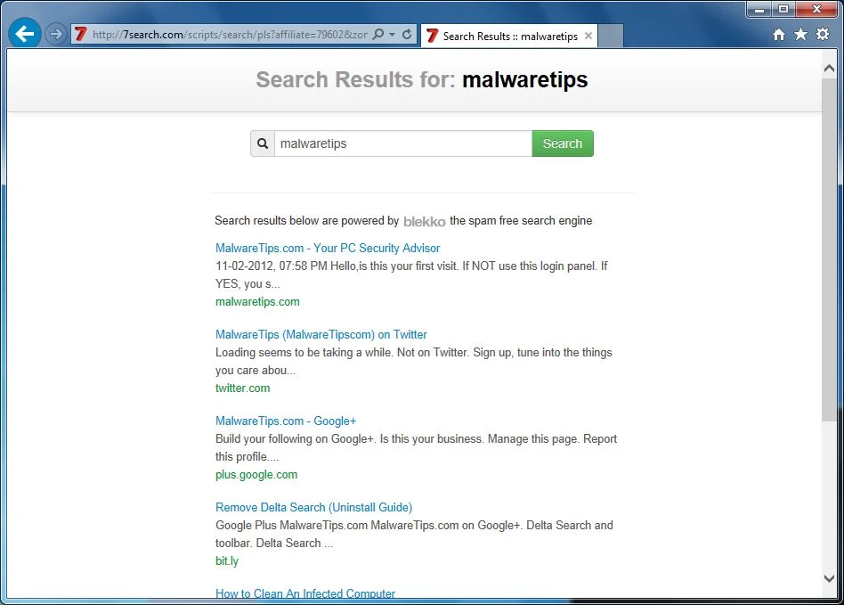 7search.com virus