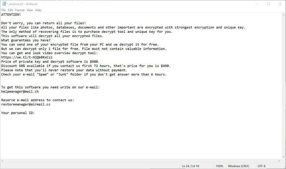 Remove VPSH ransomware (Virus Removal Guide) 1 Image: VPSH ransomware