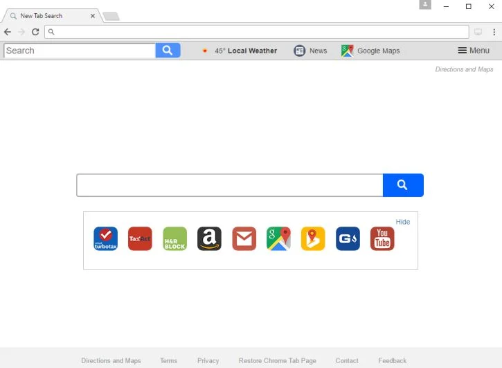 Search.directionsandmap.com virus