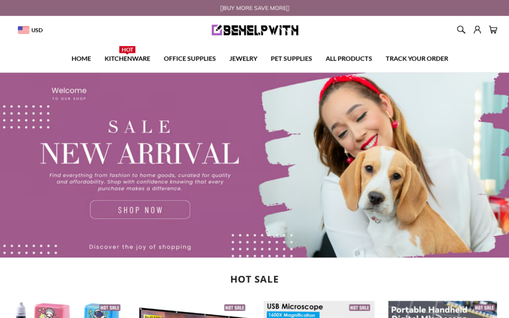 Behelpwith.com EXPOSED - Store Scam or Legit? What We Found 1 Behelpwith.com scam