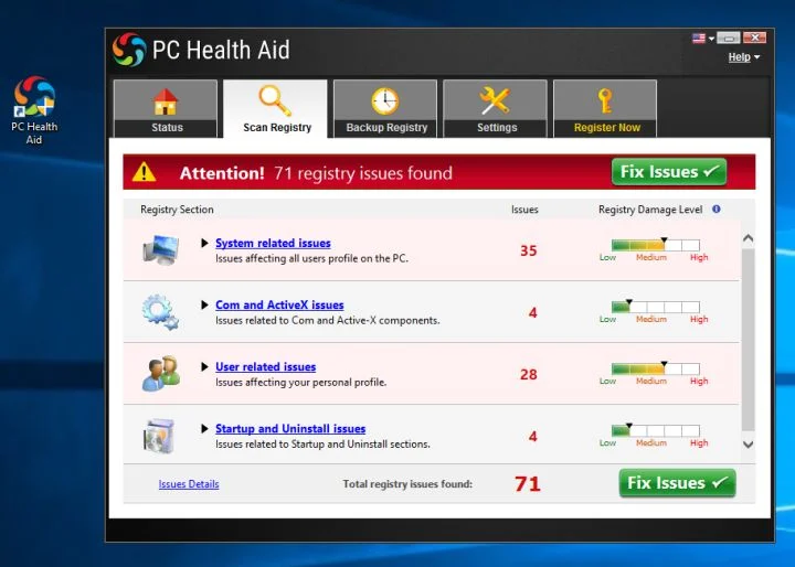 PC Health Aid virus