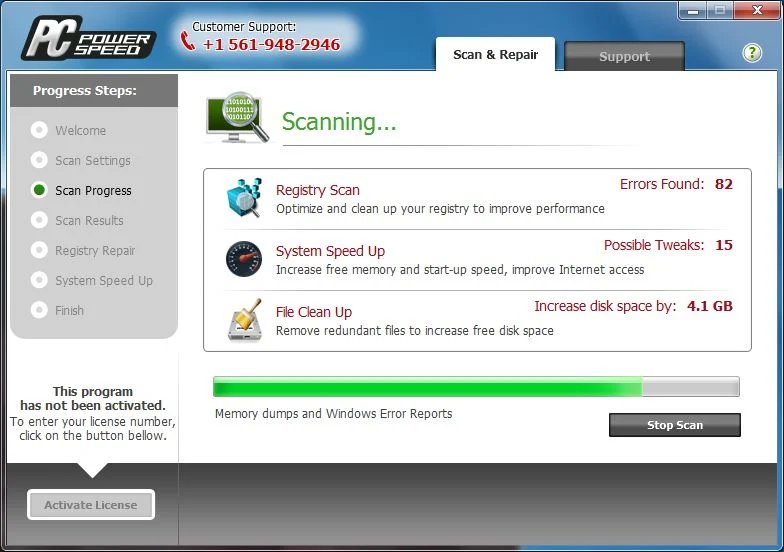 [Image: PC Power Speed virus]