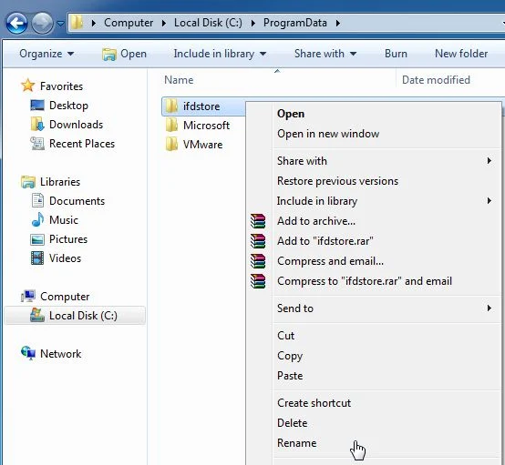 [Image: PC Defender 360 malicious folder]