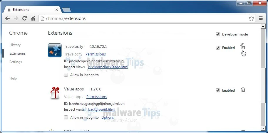 [Image: Travelocity Toolbar Chrome extension]