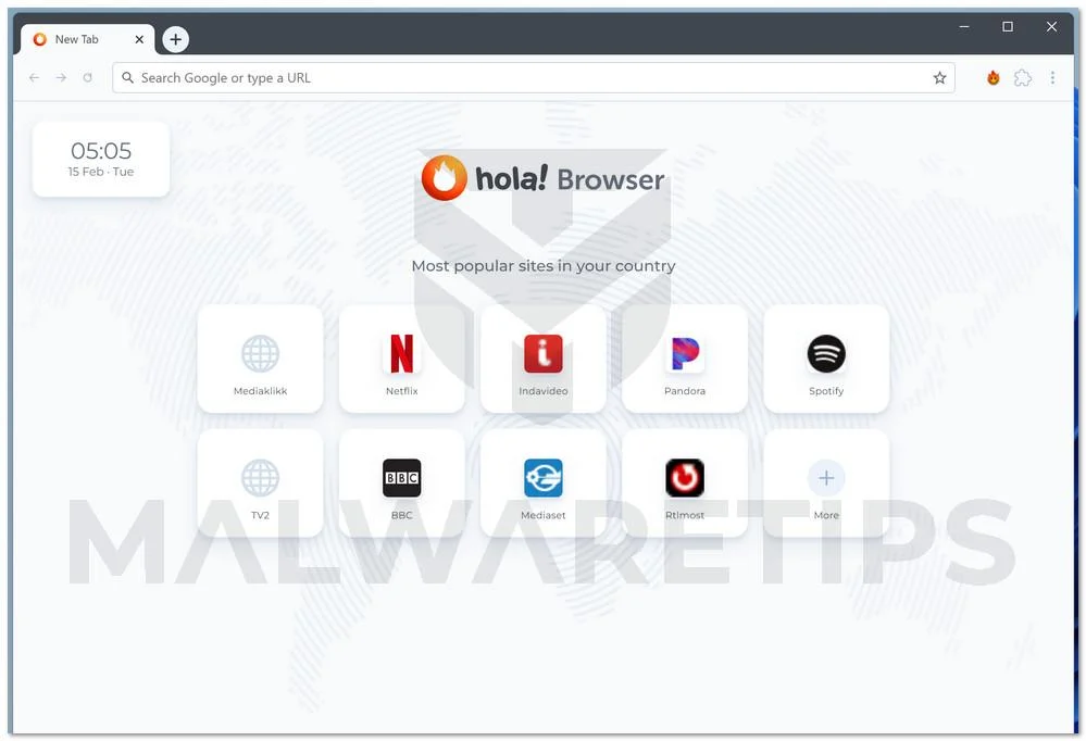 Image: Hola Browser