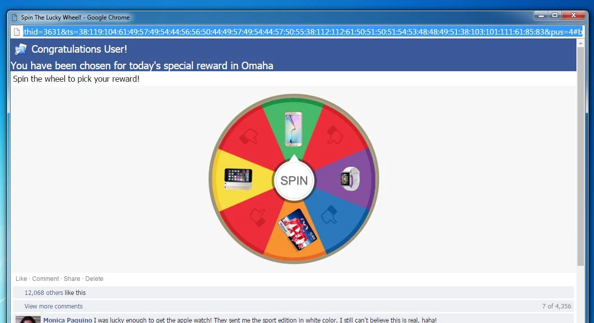 How To Remove "Lucky Spin" Ads (Virus Removal Guide) 1 Lucky Spin Scam Virus