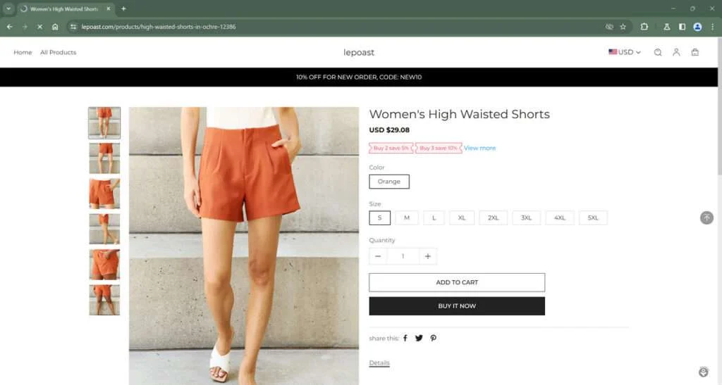 We Investigated - Lepoast.com Store is a Complete Ripoff Scam 1 Lepoast.com scam
