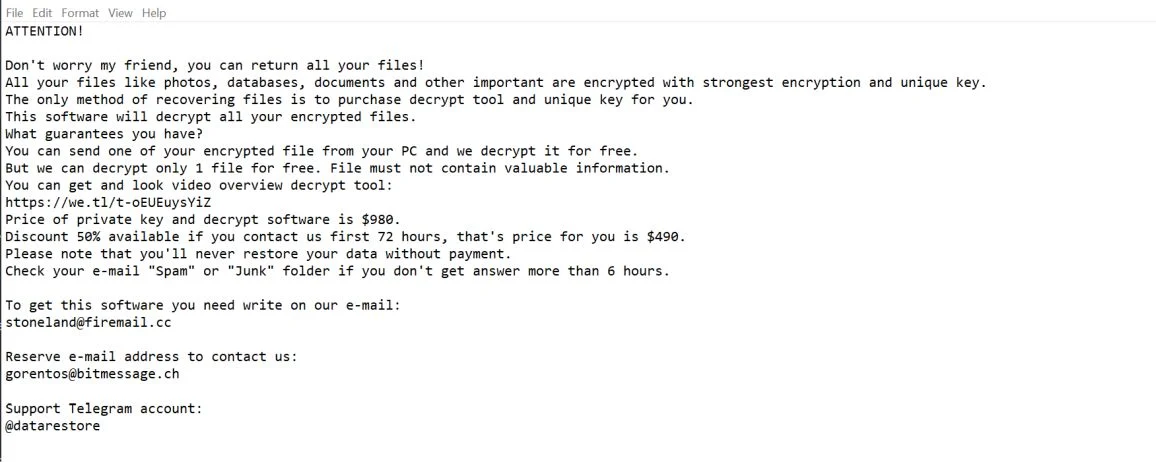 How to remove PIDOM ransomware (Virus Removal Guide) 1 Pidom ransomware