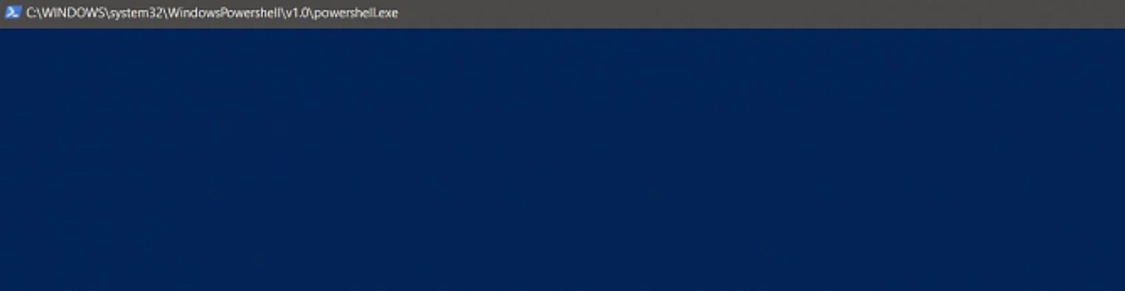 Powershell Pop up Virus