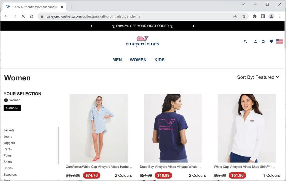 vineyard-outlets.com ad