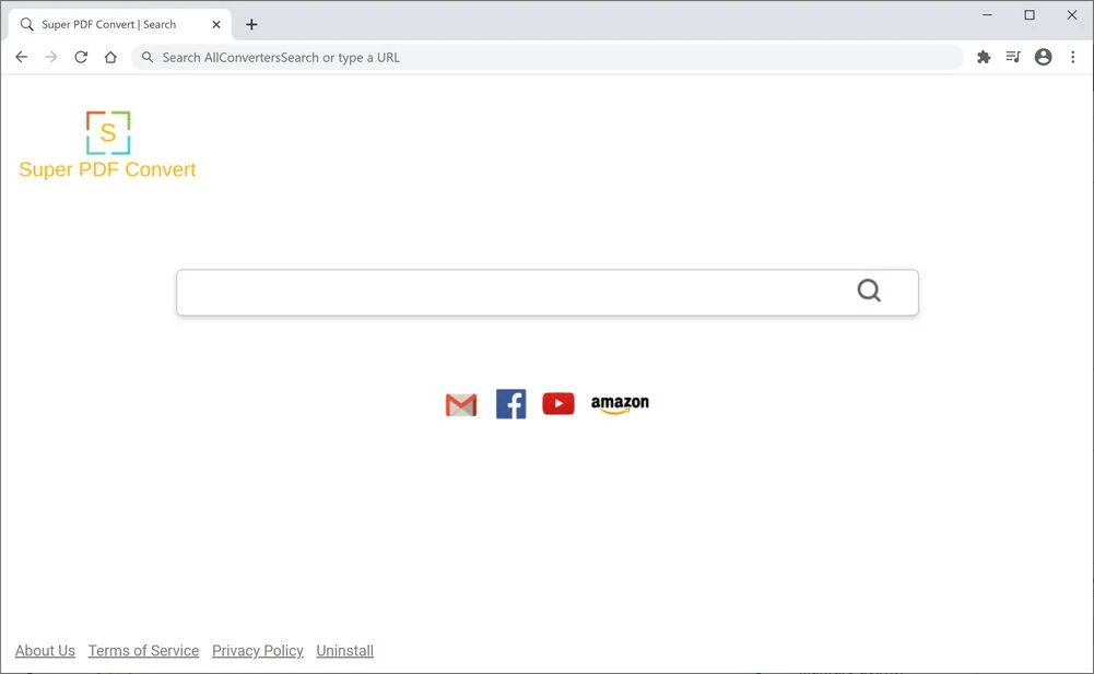 Remove Super PDF Convert Tab browser hijacker (Virus Removal Guide) 1 Image: Chrome browser is redirected to Super PDF Convert Tab