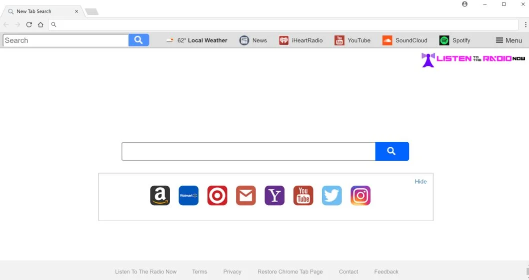 Search.searchlttrnow.com redirect virus