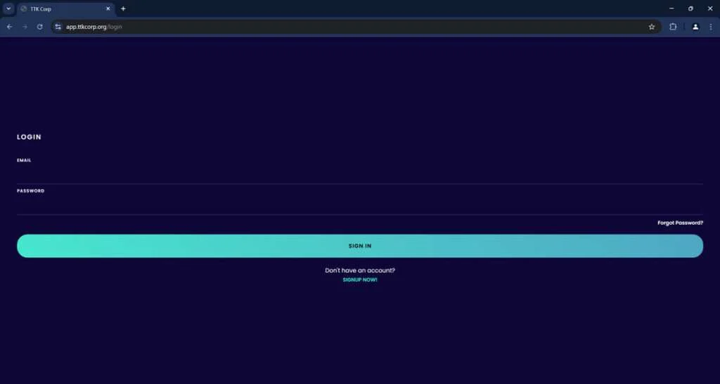 App.ttkcorp.org scam