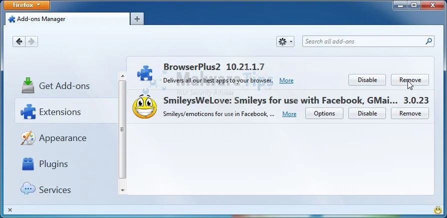 [Image: BrowserPlus2 Toolbar Firefox extension]
