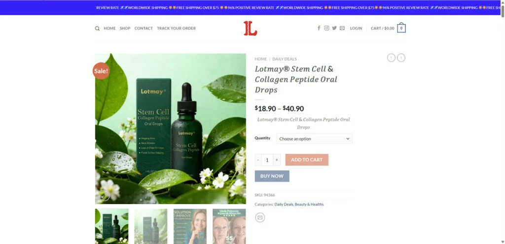 Lotmay Stem Cell Drops - Scam Ads, False Claims, and Red Flags 1 1 39