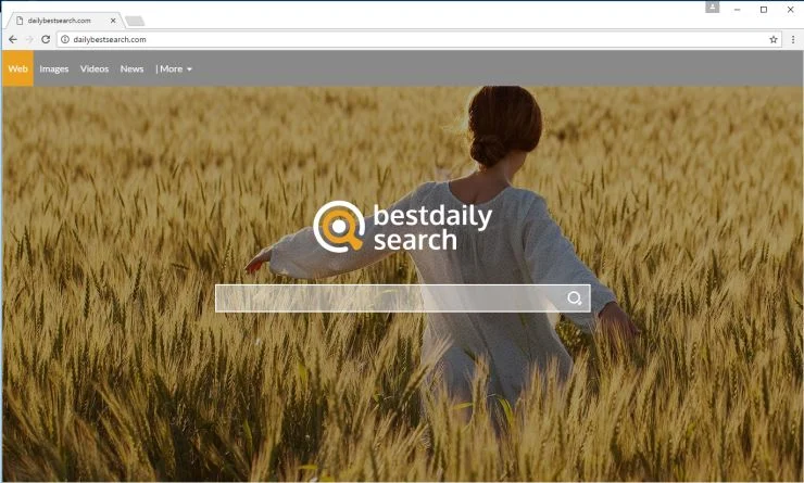 Bestdailysearch homepage Bestdailysearch virus
