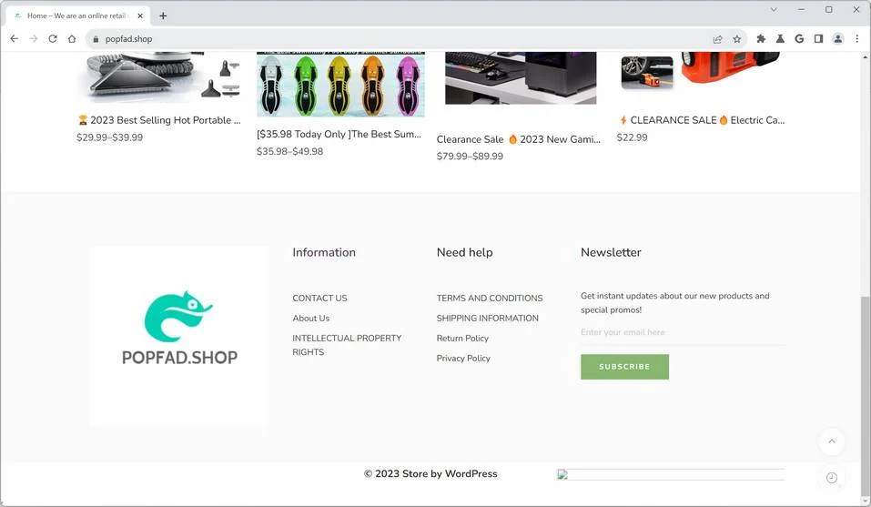 Is Popfad.Shop A Scam? The Hard Facts You Need To Know 1 Popfad.Shop china