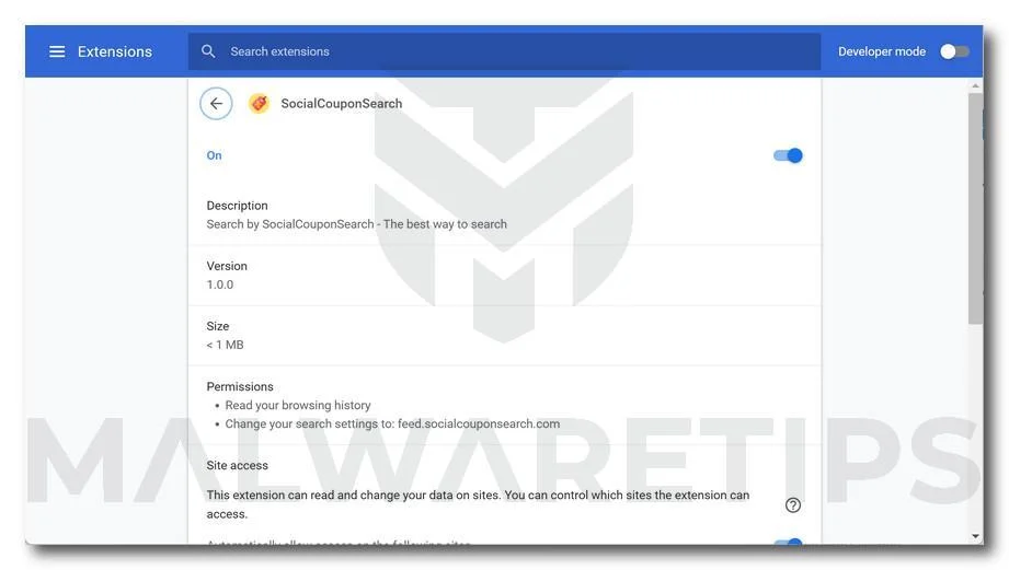 Remove SocialCouponSearch browser hijacker (Virus Removal Guide) 1 SocialCouponSearch browser hijacker