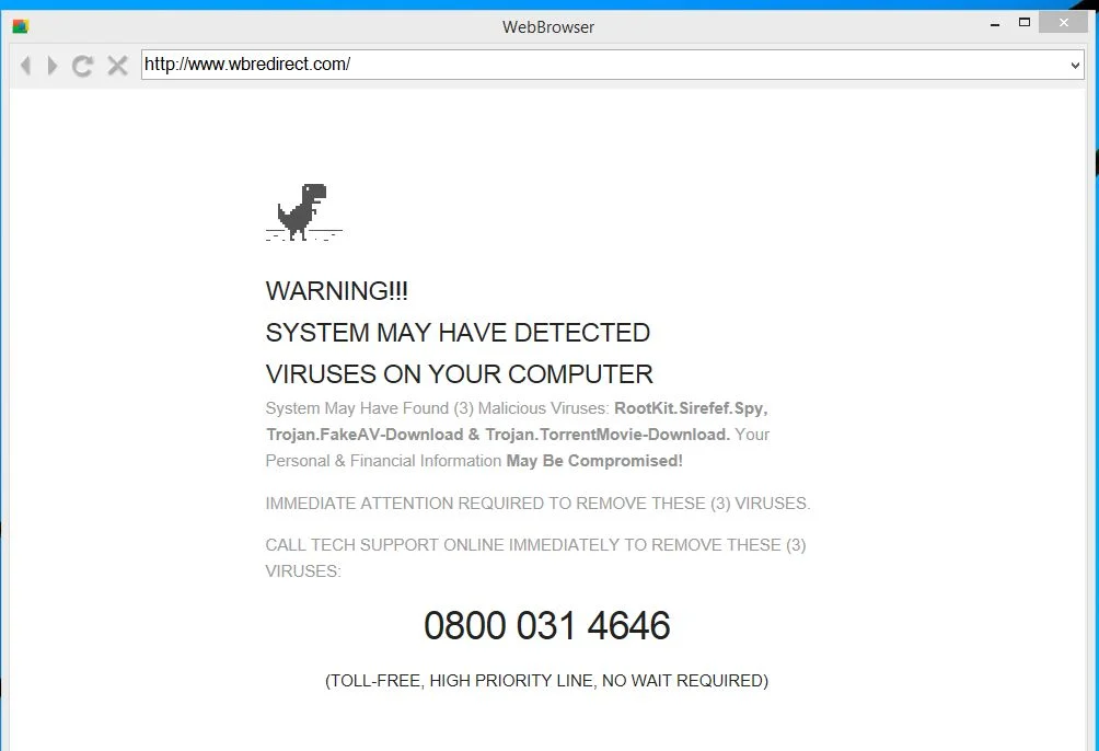 Wbredirect.com virus