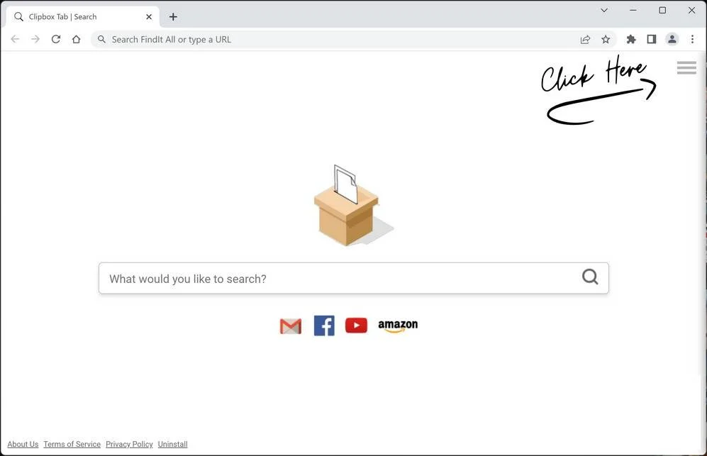 Image: Clipbox Tab Chrome new tab page