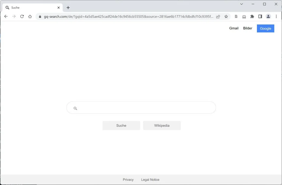 Remove Gq-search.com Redirect (Virus Removal Guide) 1 Image: Gq-search.com browser redirect