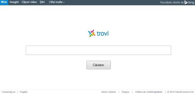 Trovi.com redirect virus