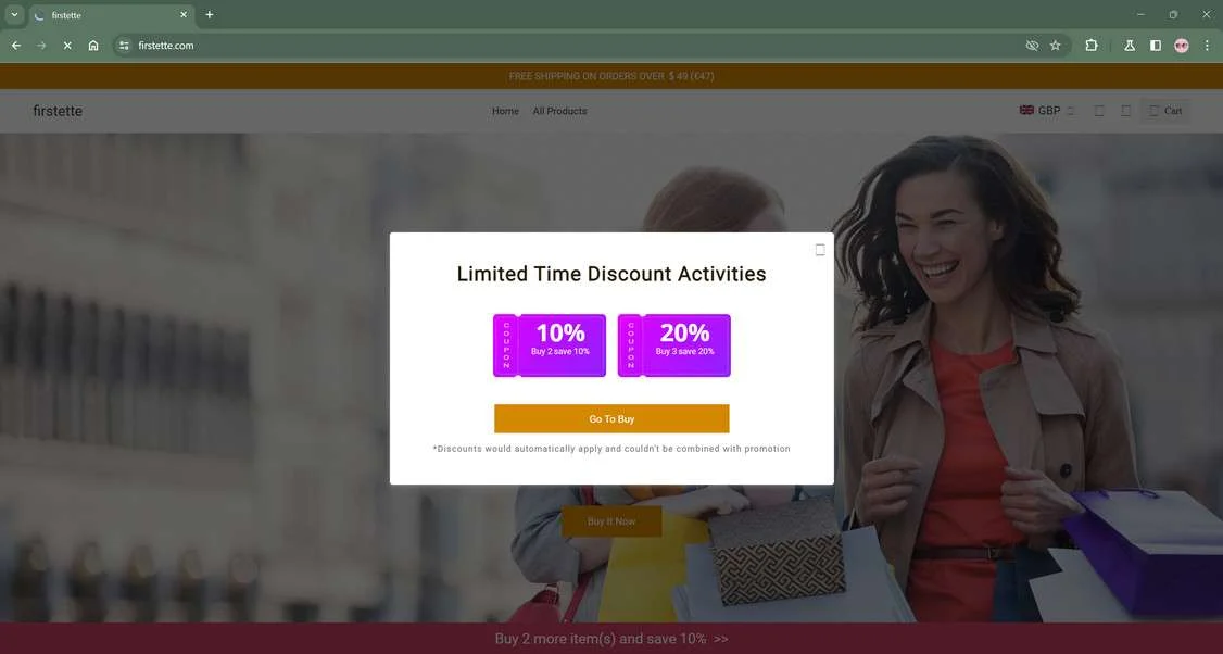 Firstette.com scam