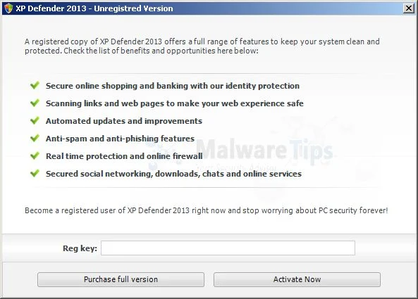 [Image: XP Smart Defender Pro activation code]