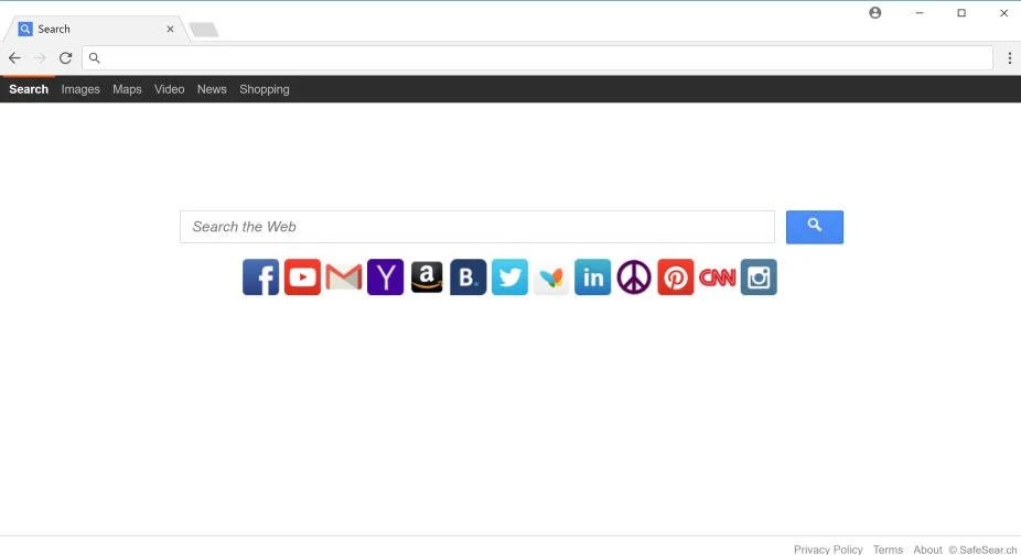 Safesear.ch redirect Safesear.ch virus
