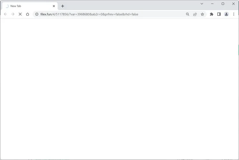 Remove Filex.fun Pop-up Ads (Virus Removal Guide) 1 Image: Filex.fun Ads