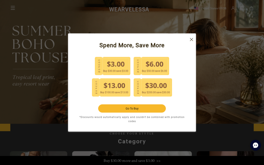 Wearvelessa.com scam