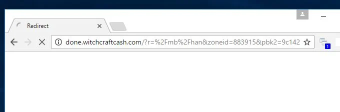 Remove Done.Witchcraftcash.com Ads (Virus Removal Guide) 1 Done.witchcraftcash.com virus