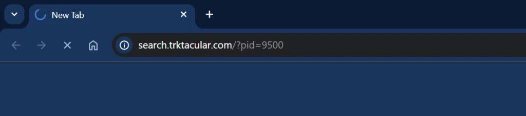 Search.trktacular.com browser hijacker virus