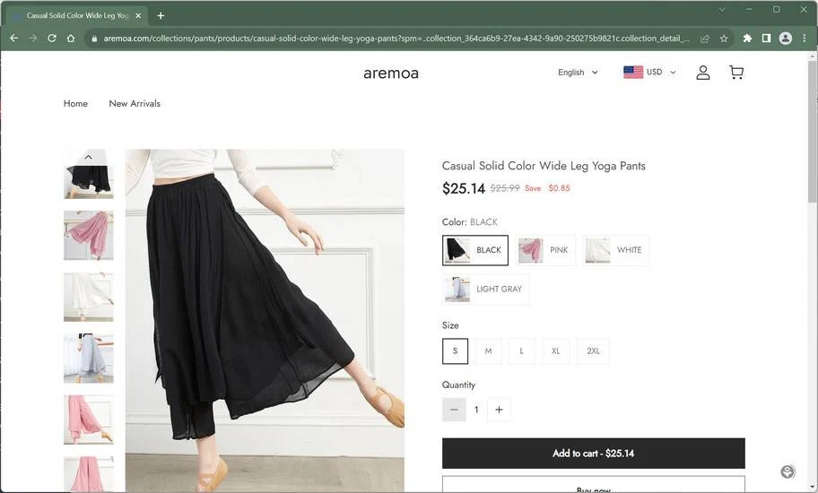Aremoa.com: Why You Need to Avoid This Fake Store 1 aremoa.com china