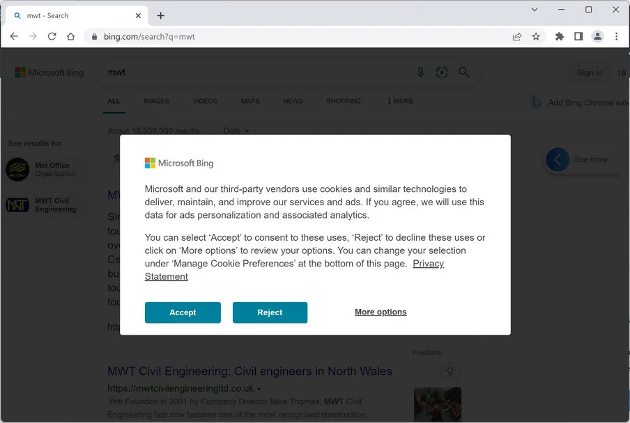 Image: TurboSearch browser redirect