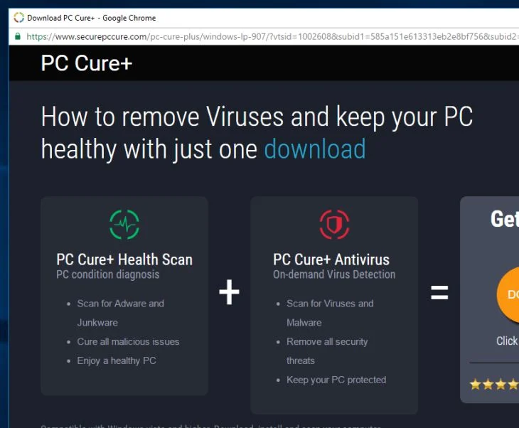 Securepccure.com virus