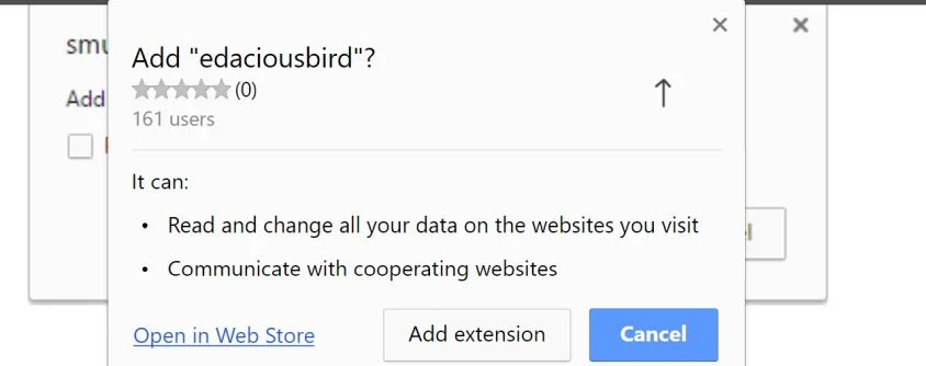 edaciousbird by edaciousbird.com Scam