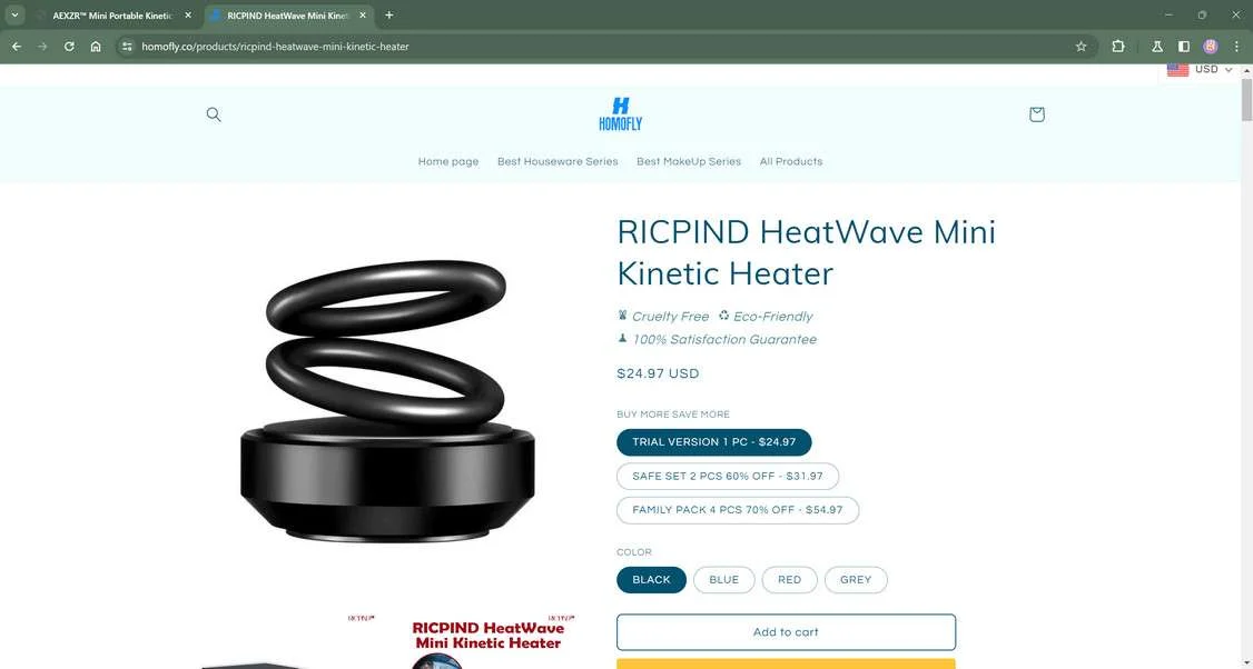 Mini Kinetic Heater 2 1