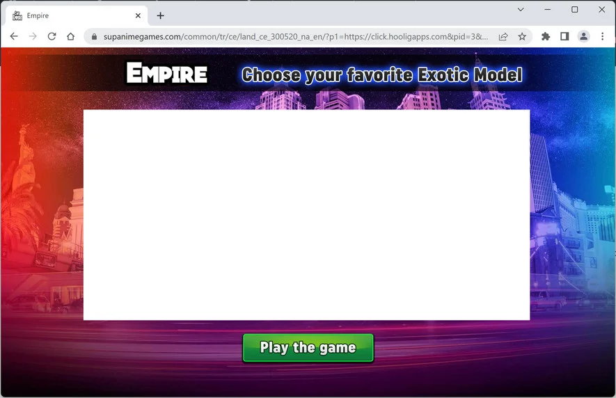 Image: Supanimegames.com Ads