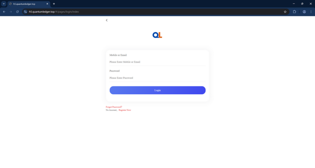 Quantumledger.top scam